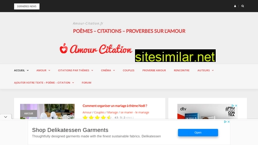 amour-citation.fr alternative sites