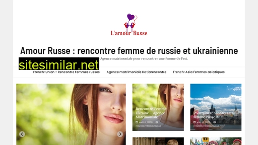 amourrusse.fr alternative sites