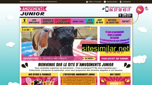 amusements-junior.fr alternative sites