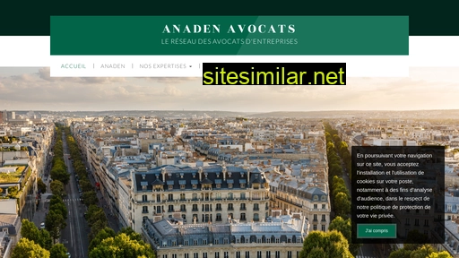 Anaden-avocats similar sites