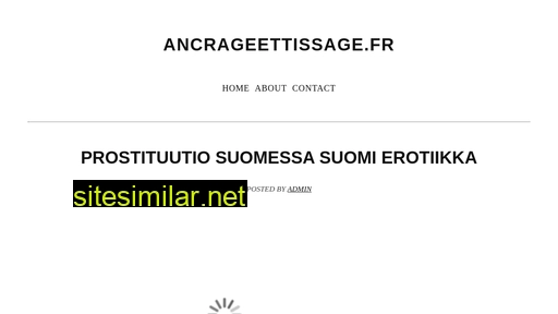 ancrageettissage.fr alternative sites