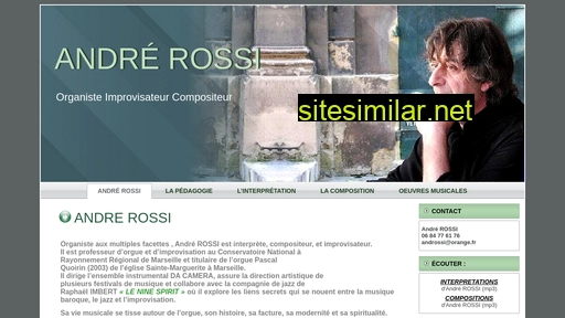 andre-rossi-organiste.fr alternative sites