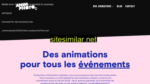 animphoto.fr alternative sites