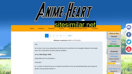 Anime-heart similar sites