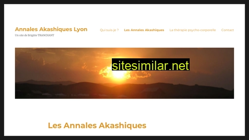 Annales-akashiques-lyon similar sites