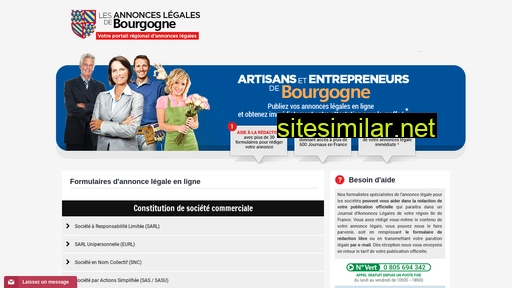 annoncelegalebourgogne.fr alternative sites