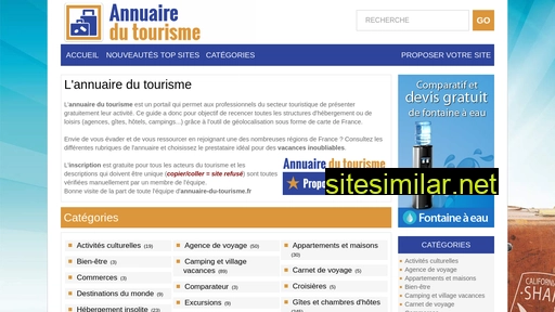 annuaire-du-tourisme.fr alternative sites
