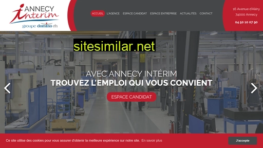 annecy-interim.fr alternative sites