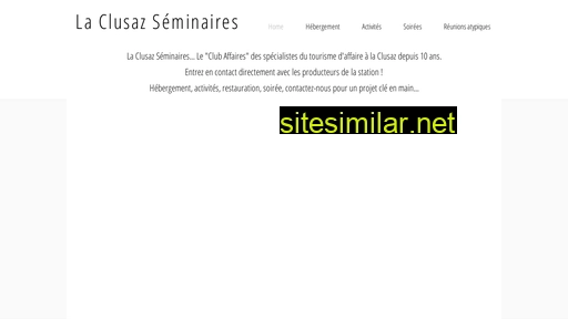 Annecy-laclusaz-seminaires similar sites