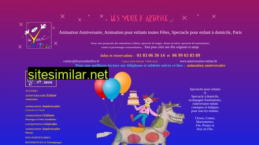 anniversaires-enfant.fr alternative sites