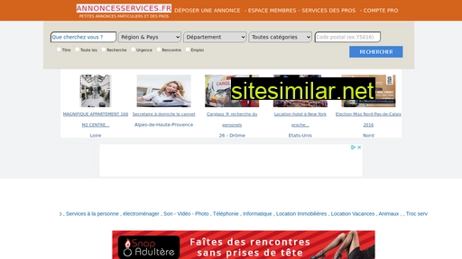 annoncesservices.fr alternative sites
