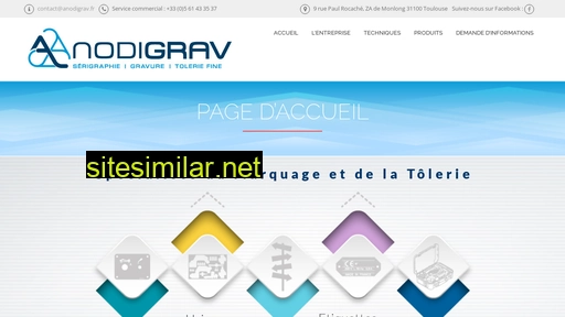 anodigrav.fr alternative sites