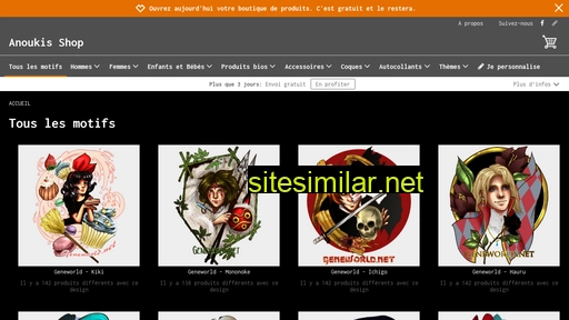 anoukis-shop.fr alternative sites