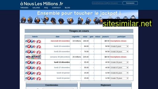 anouslesmillions.fr alternative sites