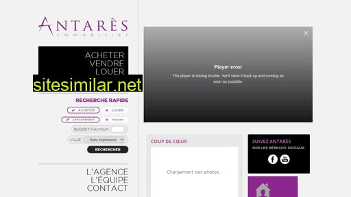 Antares-immobilier similar sites