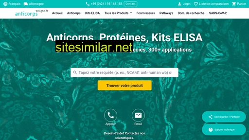 anticorps-enligne.fr alternative sites
