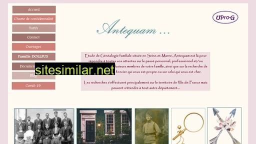 antequam-genealogie.fr alternative sites