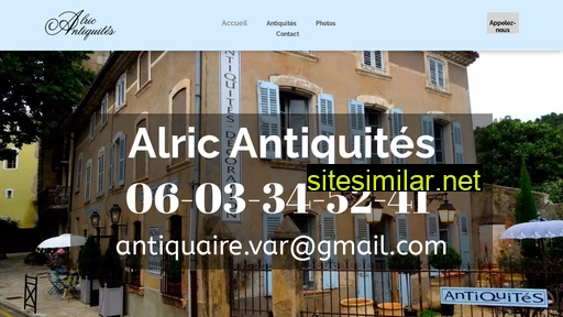 antiquites-alric.fr alternative sites