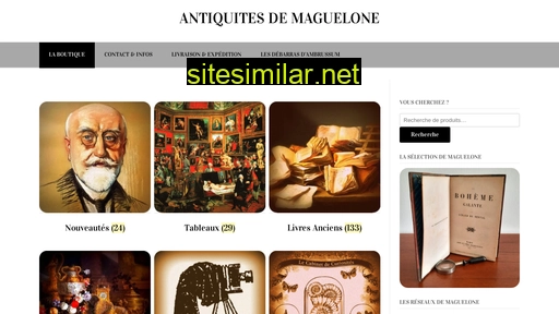 antiquitesdemaguelone.fr alternative sites