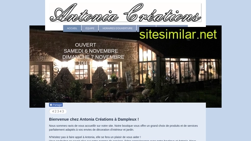 antoniacreations.fr alternative sites