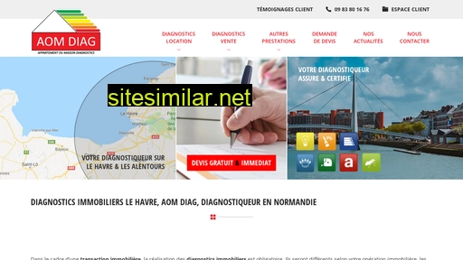 aomdiag.fr alternative sites
