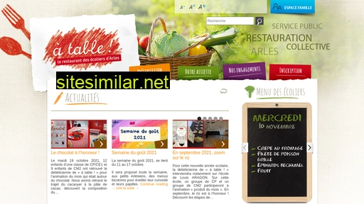 a-table-arles.fr alternative sites