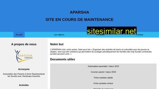 aparsha.fr alternative sites