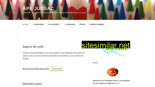 apejussac.fr alternative sites