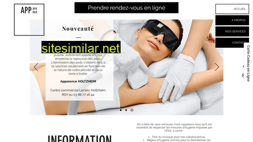 Apparence-coiffeur similar sites