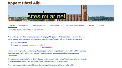 appart-hotel-albi.fr alternative sites