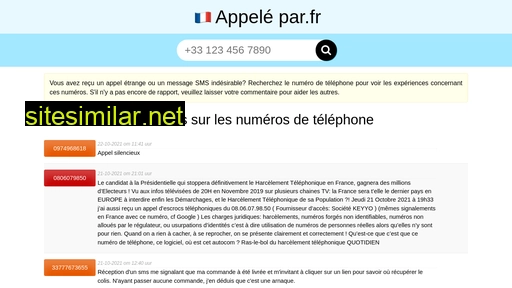 appelepar.fr alternative sites