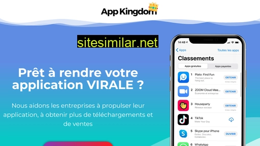 appkingdom.fr alternative sites