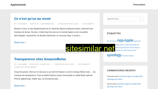 applemaniak.fr alternative sites