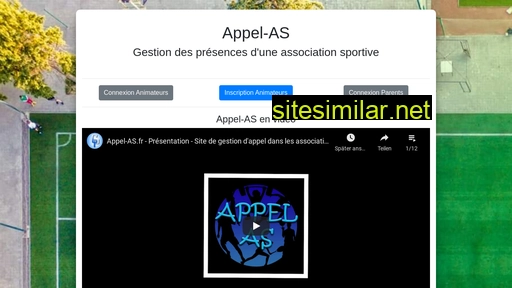 appel-as.fr alternative sites
