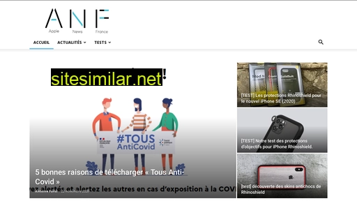 applenewsfrance.fr alternative sites