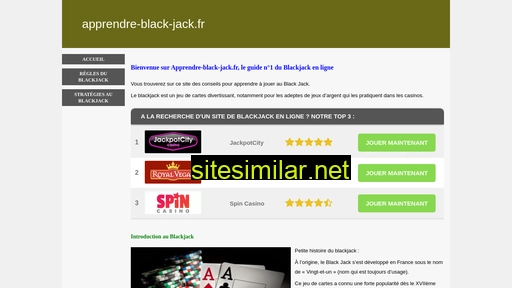 apprendre-black-jack.fr alternative sites