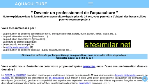Aquaculture-formation-franchecomte similar sites
