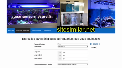 aquariumsurmesure.fr alternative sites