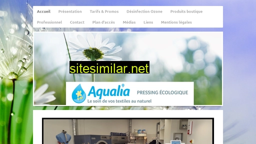 aqualia-pressing.fr alternative sites