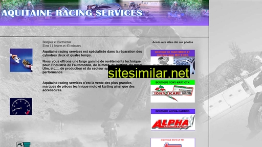 aquitaine-racing-service.fr alternative sites