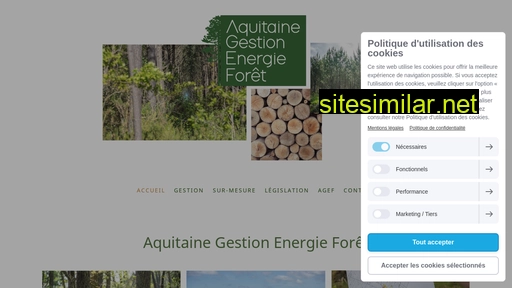 aquitaine-foret.fr alternative sites