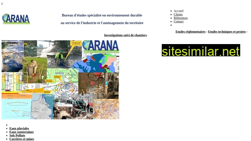 arana-environnement.fr alternative sites