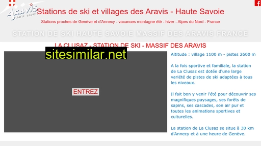 aravis-haute-savoie.fr alternative sites