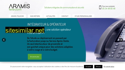 aramistelecom.fr alternative sites