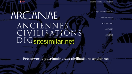 arcanae.fr alternative sites
