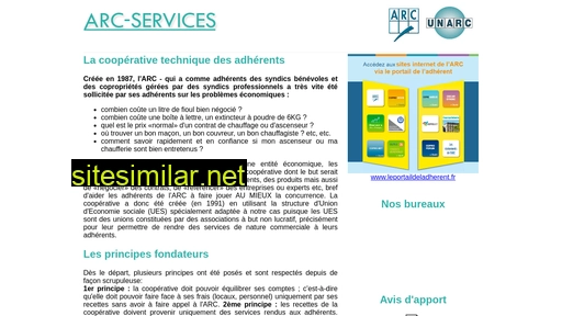 arc-services.fr alternative sites