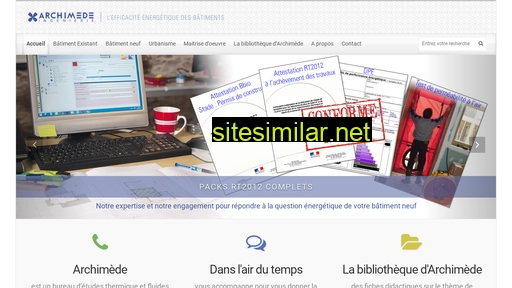archimede-ingenierie.fr alternative sites