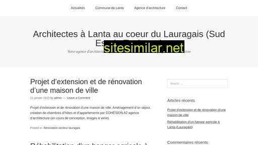 architecte-lanta.fr alternative sites
