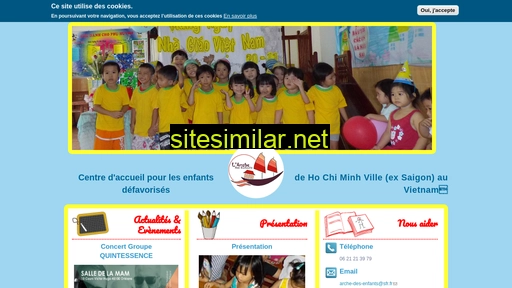 arche-des-enfants.fr alternative sites
