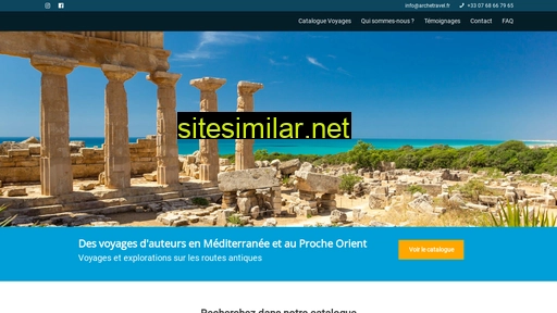 archetravel.fr alternative sites
